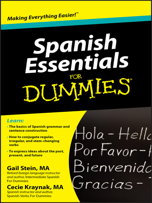 Title details for Spanish Essentials For Dummies by Gail Stein - Wait list